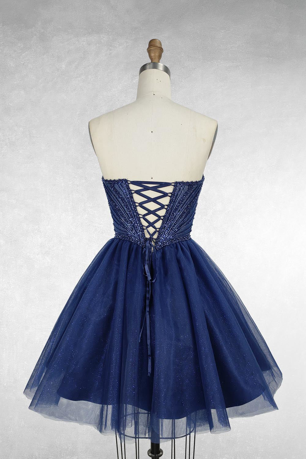 Tulle Short Strapless Dress by Amelia Couture JQ1103S - product image 9