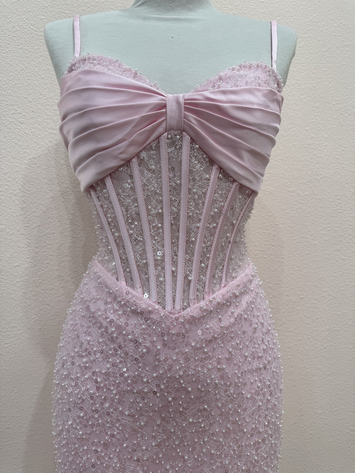 Lace Short Sleeveless Dress by Nox Anabel T7104 - product image 3