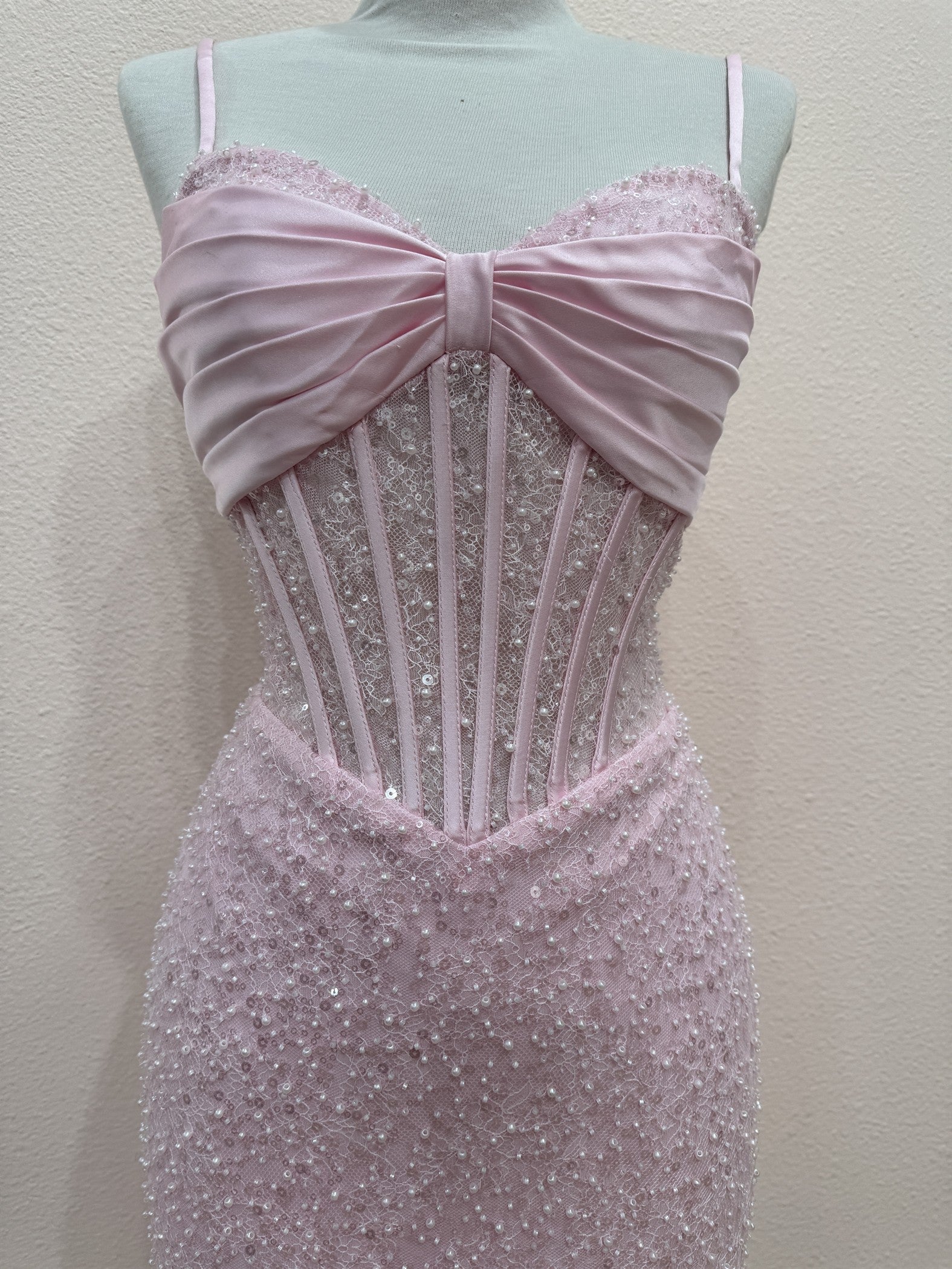 Lace Short Sleeveless Dress by Nox Anabel T7104 - product image 3
