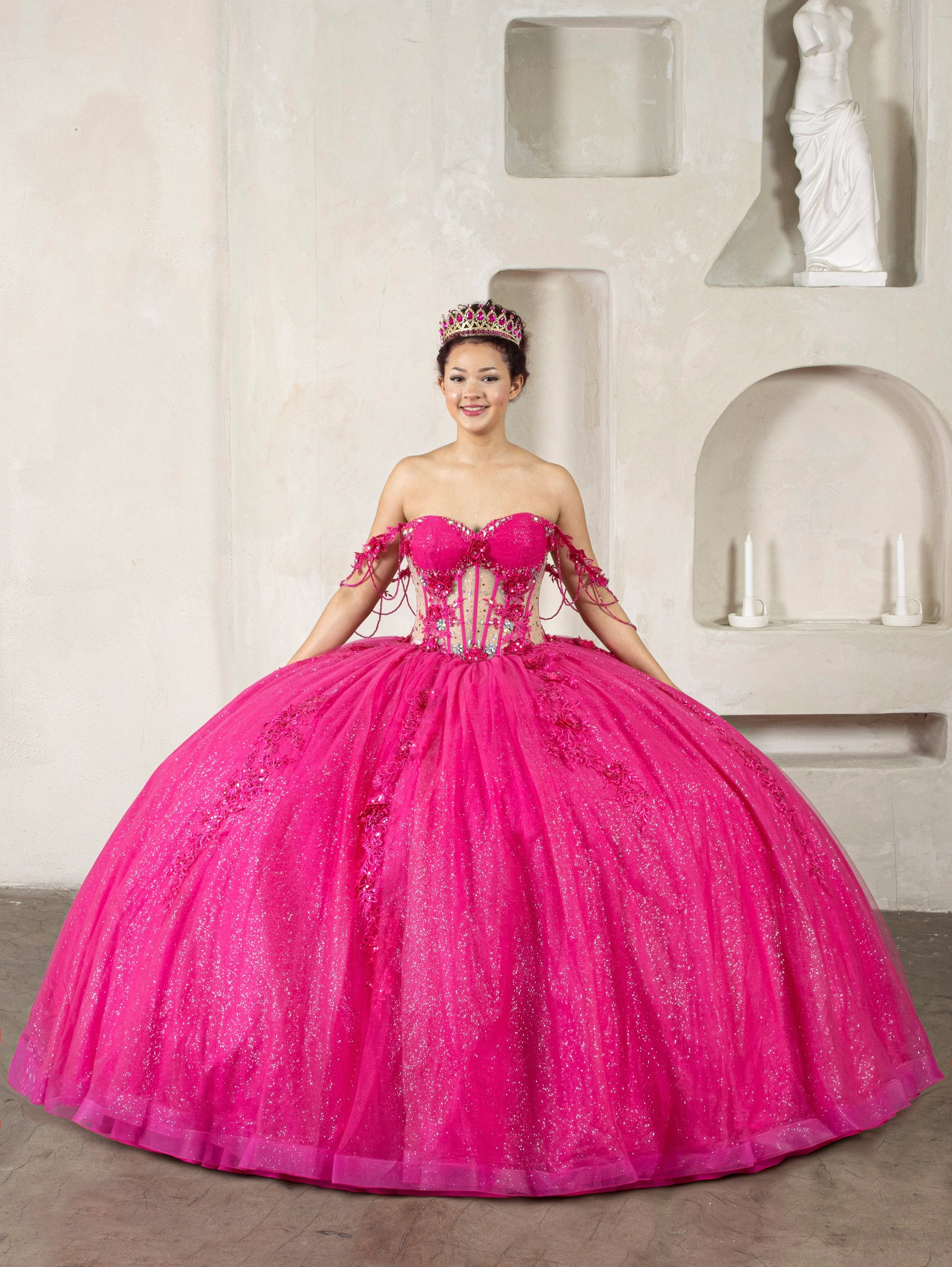 Corset Sweetheart Ball Gown by Calla SCL-30028 - product image 4
