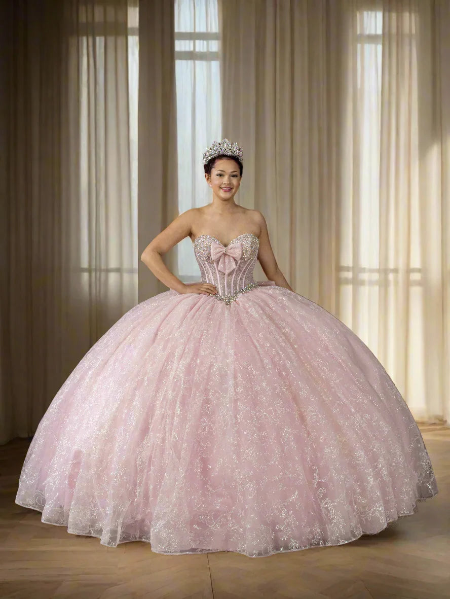 Strapless Corset Bow Ball Gown by Calla SCL-30030 - product image 8