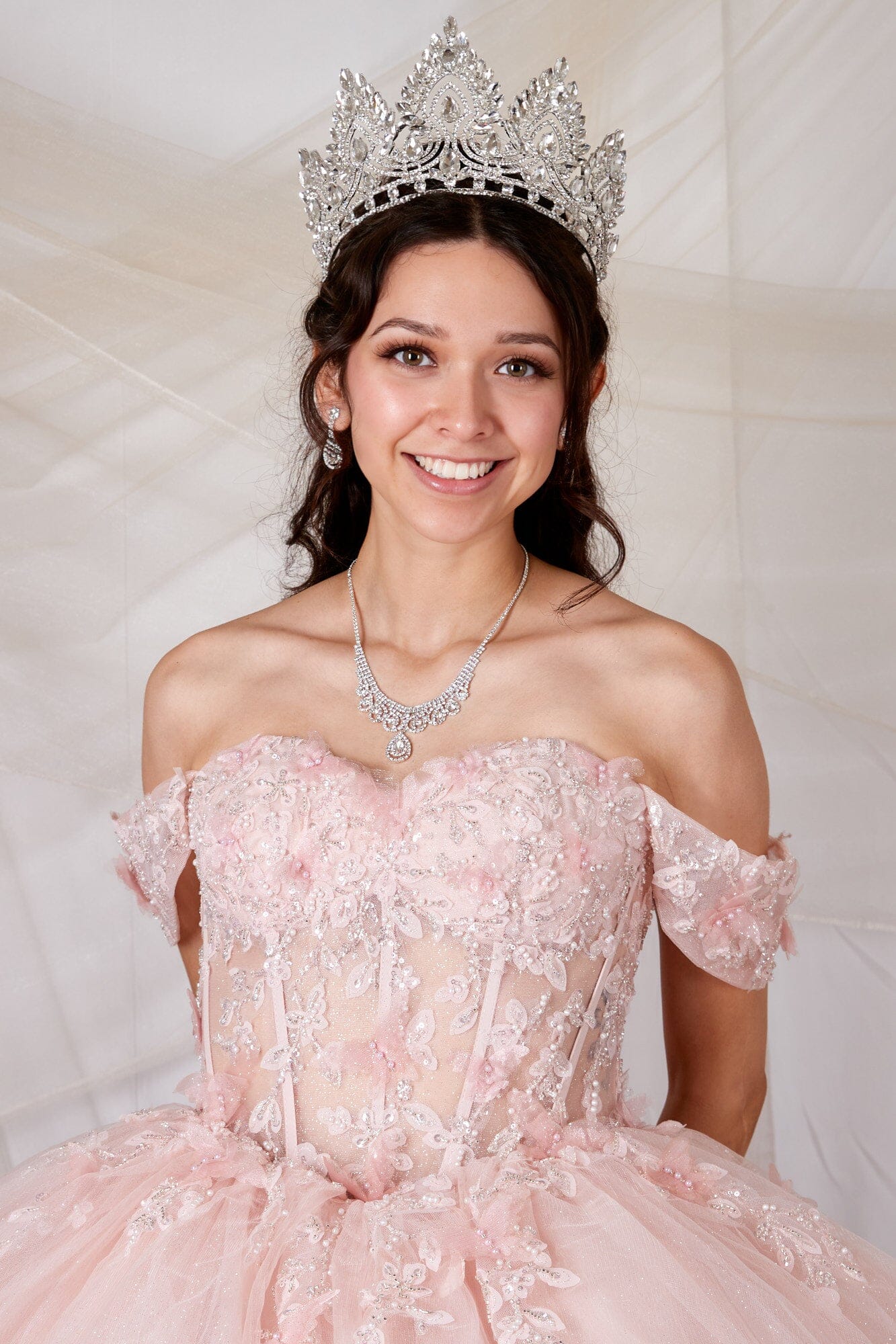 3D Butterfly Off Shoulder Ball Gown by Calla SCL-30015 - product image 9