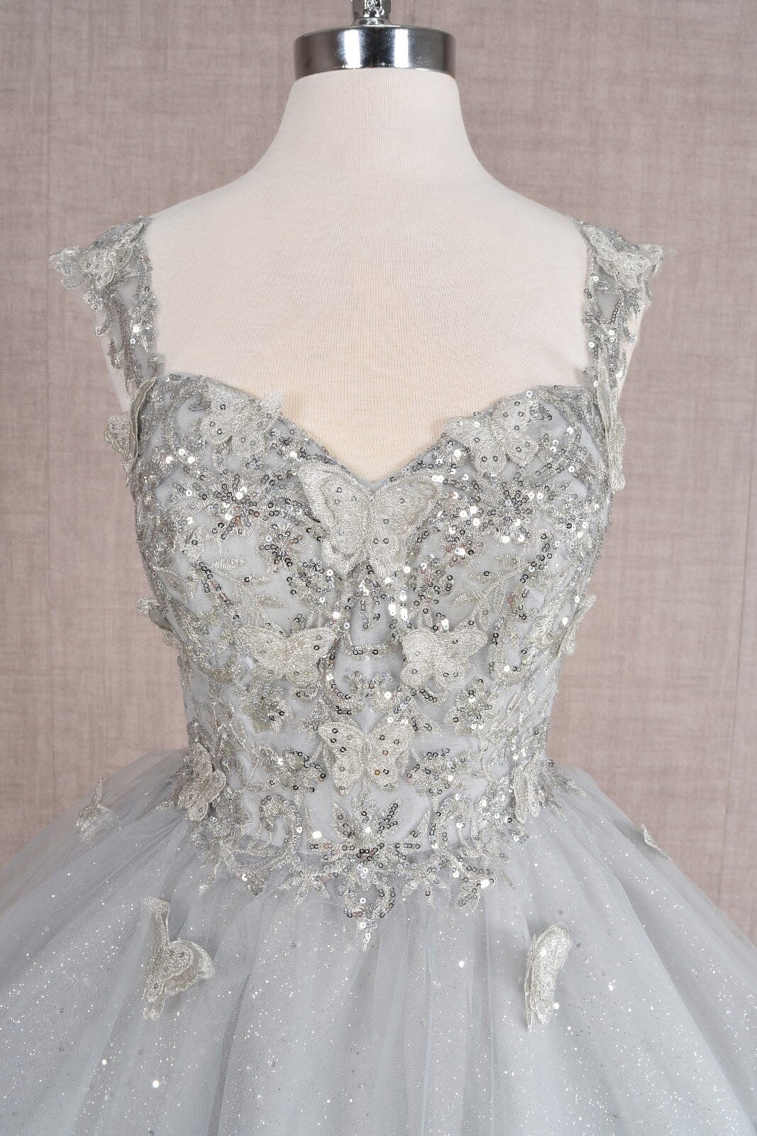 3D Butterfly Short Sleeveless Dress by Elizabeth K GS3186 - product image 42