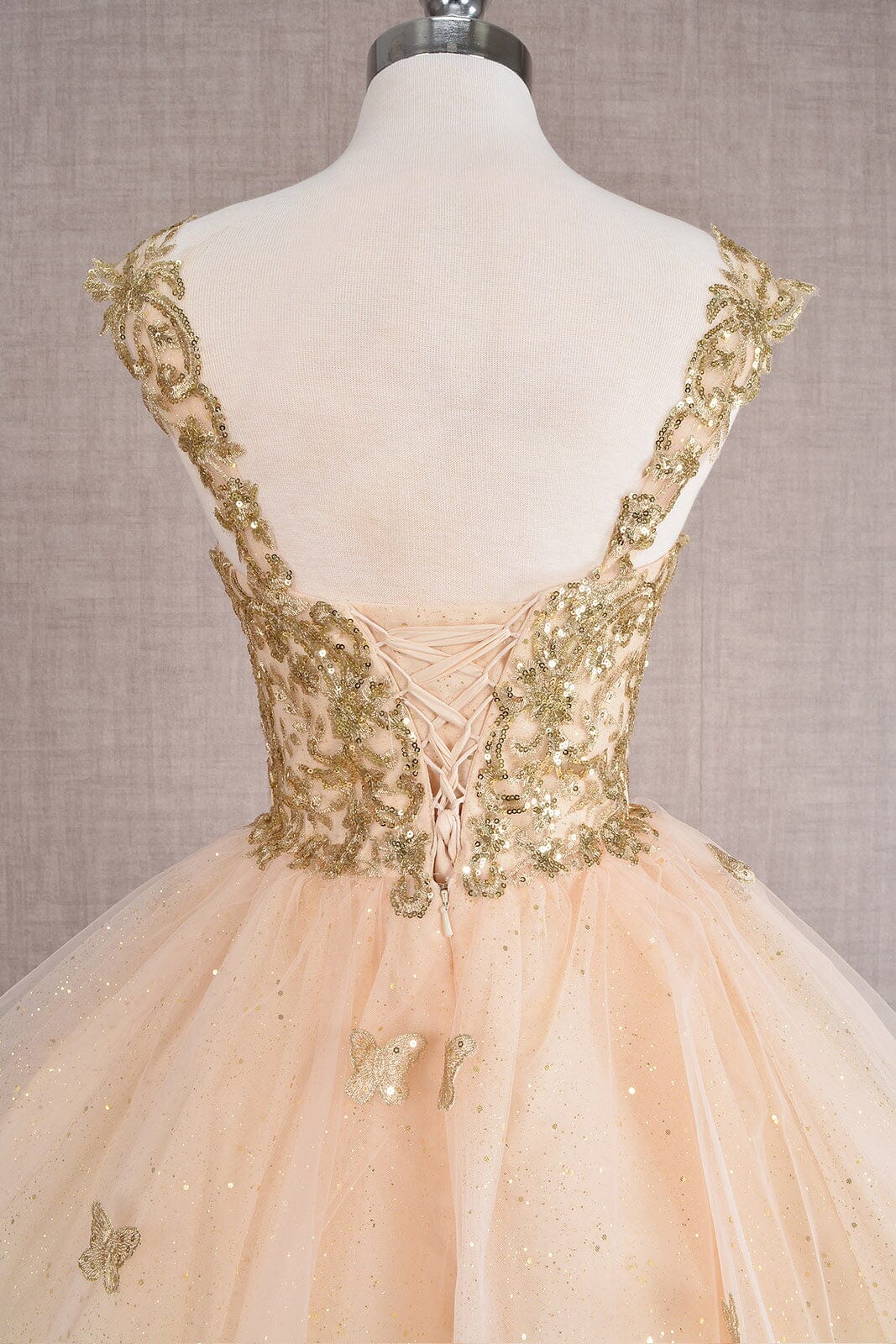 3D Butterfly Short Sleeveless Dress by Elizabeth K GS3186 - product image 37