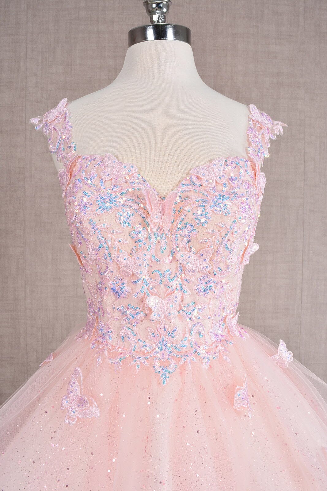 3D Butterfly Short Sleeveless Dress by Elizabeth K GS3186 - product image 15
