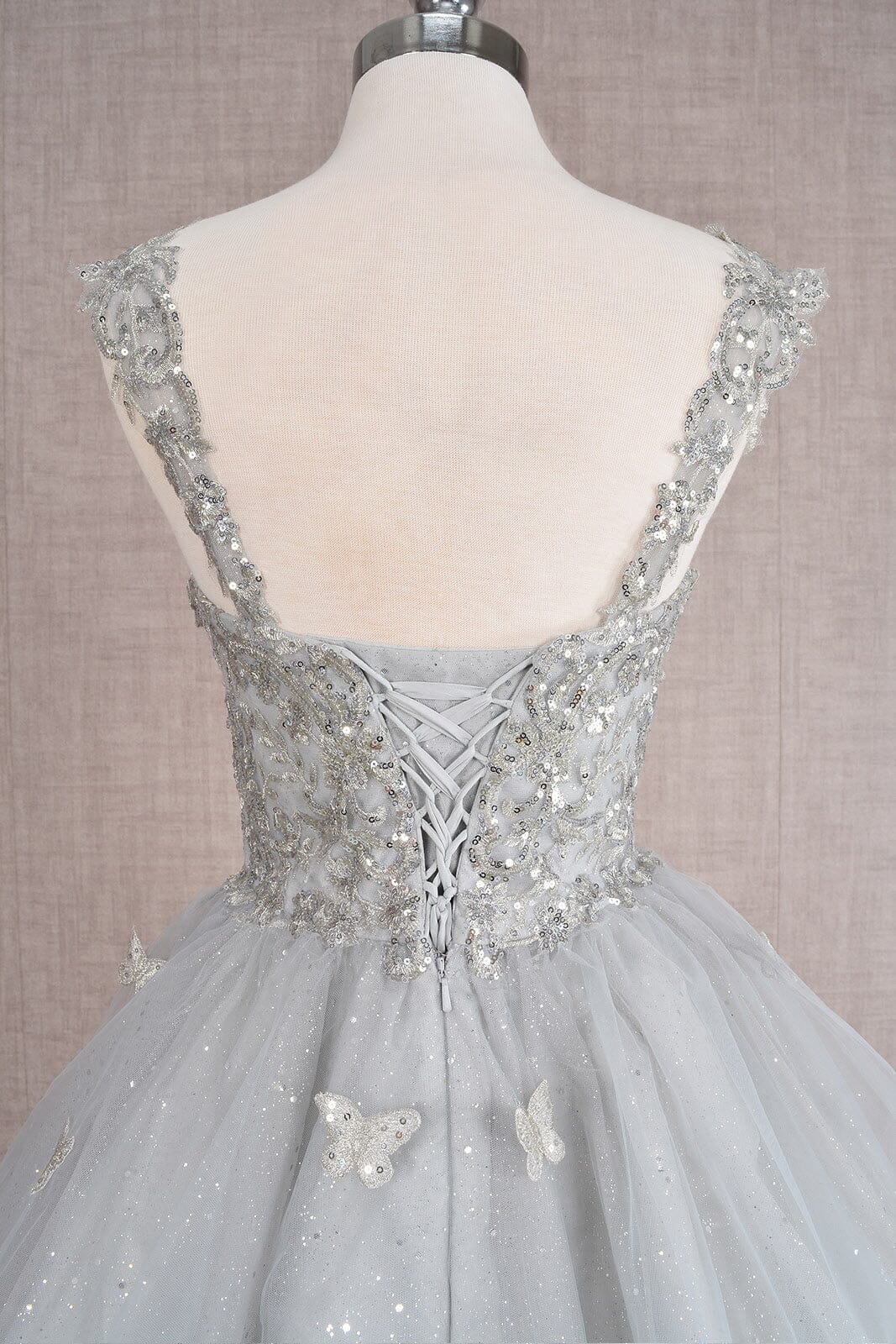 3D Butterfly Short Sleeveless Dress by Elizabeth K GS3186 - product image 43