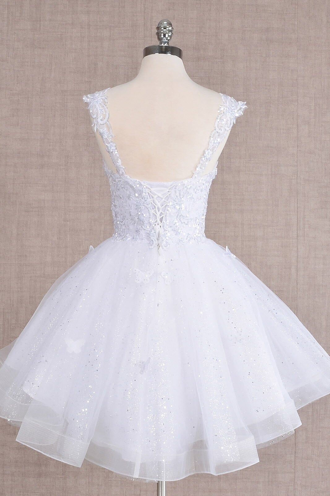 3D Butterfly Short Sleeveless Dress by Elizabeth K GS3186 - product image 47