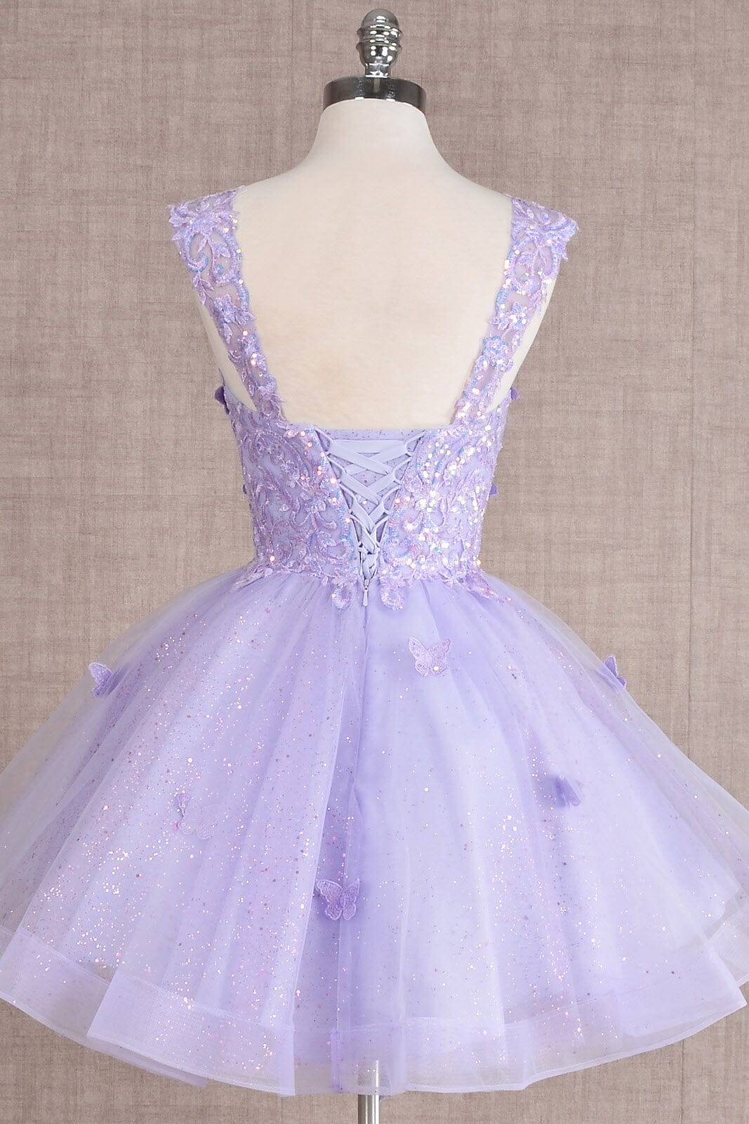 3D Butterfly Short Sleeveless Dress by Elizabeth K GS3186 - product image 22