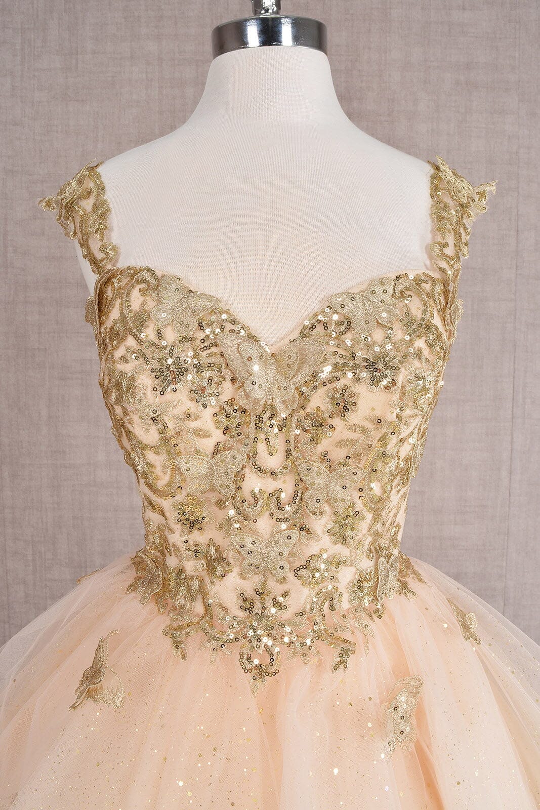 3D Butterfly Short Sleeveless Dress by Elizabeth K GS3186 - product image 36