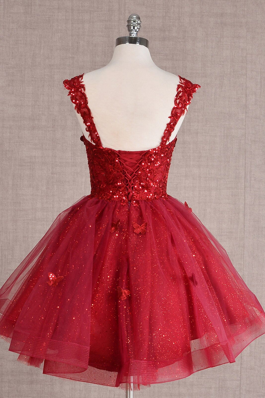 3D Butterfly Short Sleeveless Dress by Elizabeth K GS3186 - product image 27