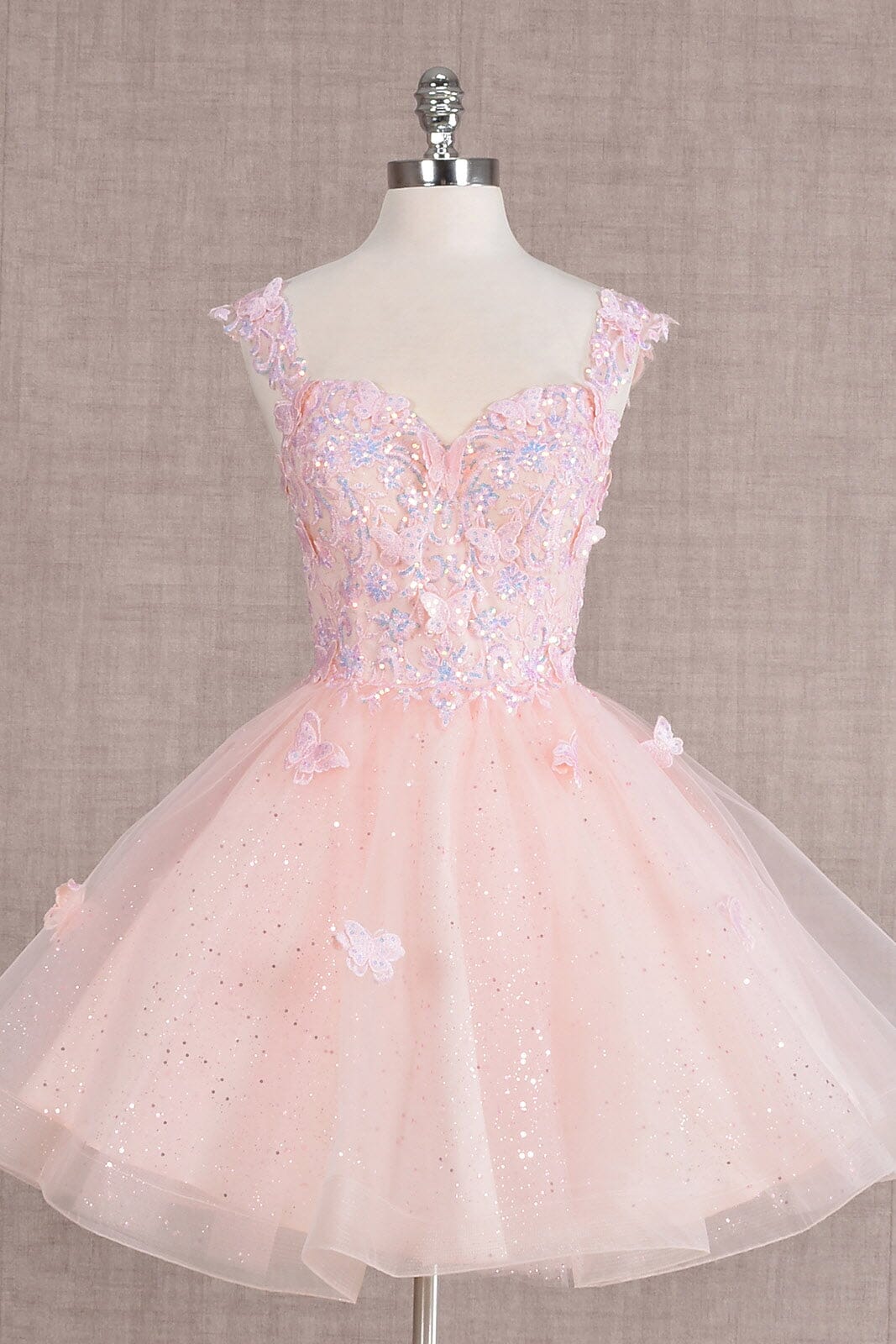 3D Butterfly Short Sleeveless Dress by Elizabeth K GS3186 - product image 13
