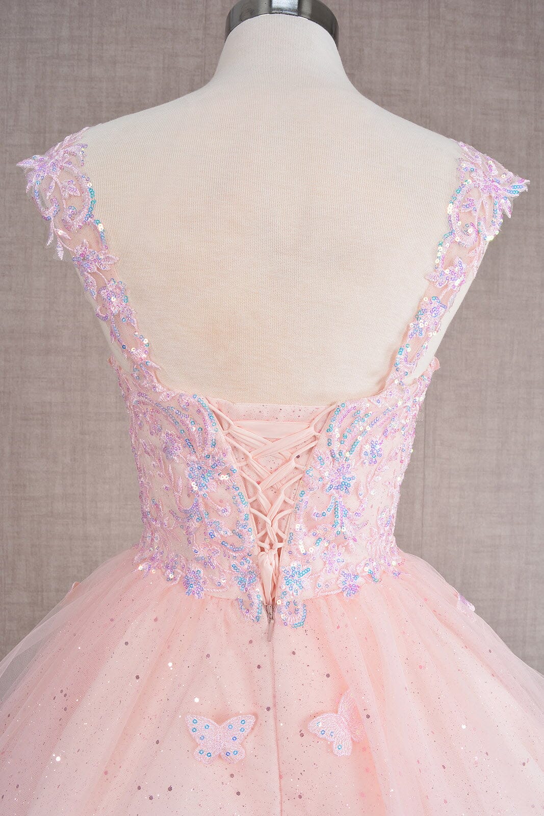 3D Butterfly Short Sleeveless Dress by Elizabeth K GS3186 - product image 16