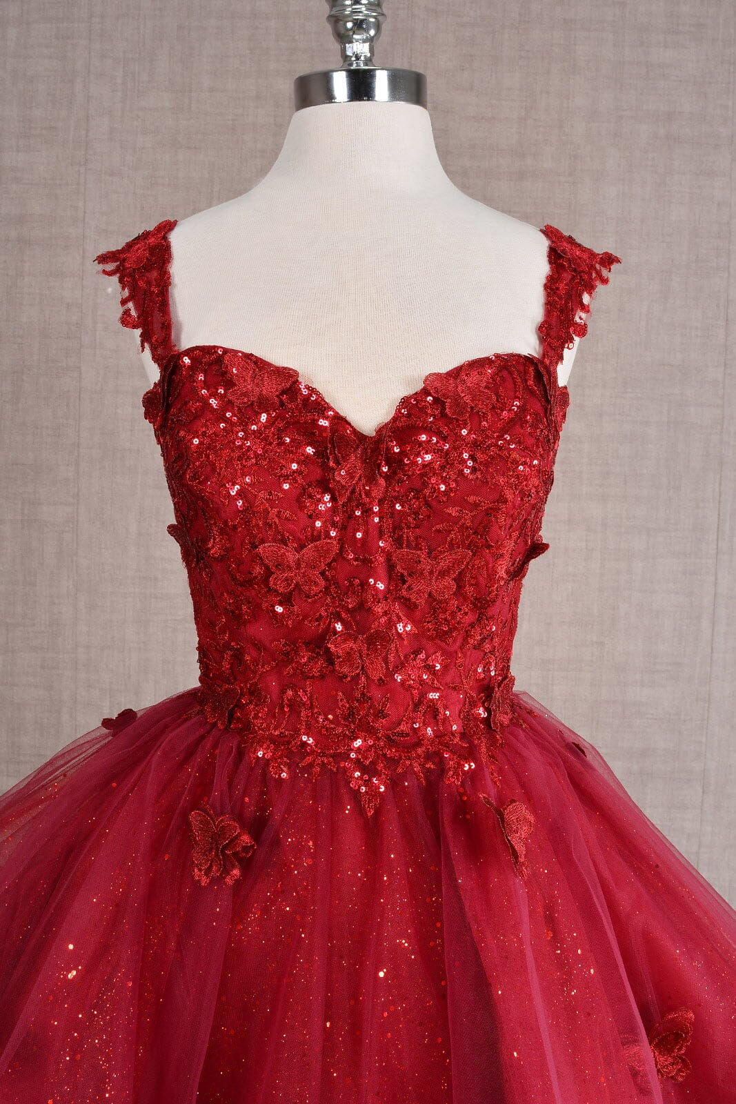 3D Butterfly Short Sleeveless Dress by Elizabeth K GS3186 - product image 28