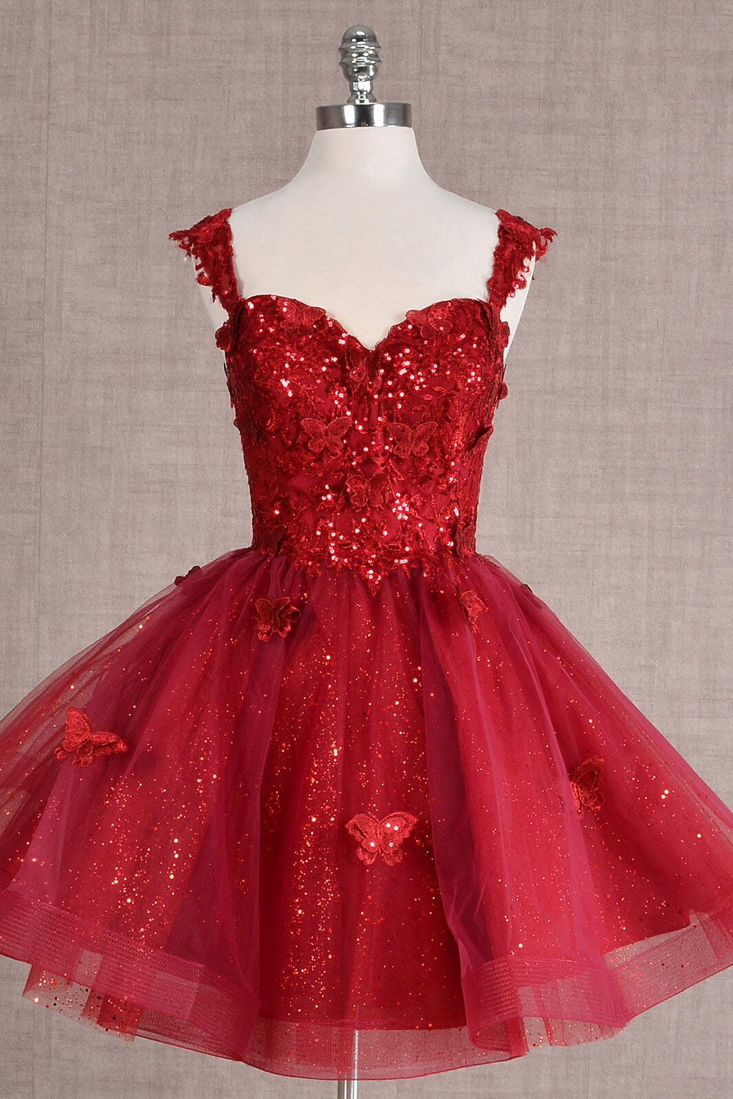 3D Butterfly Short Sleeveless Dress by Elizabeth K GS3186 - product image 26