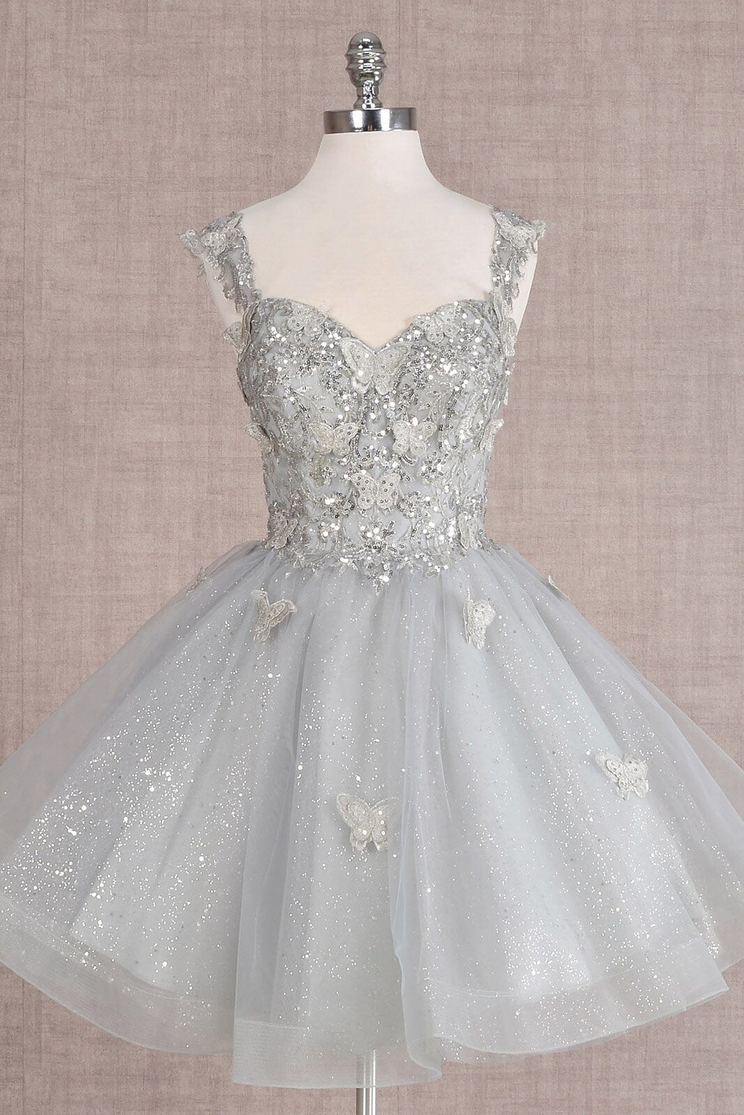 3D Butterfly Short Sleeveless Dress by Elizabeth K GS3186 - product image 40