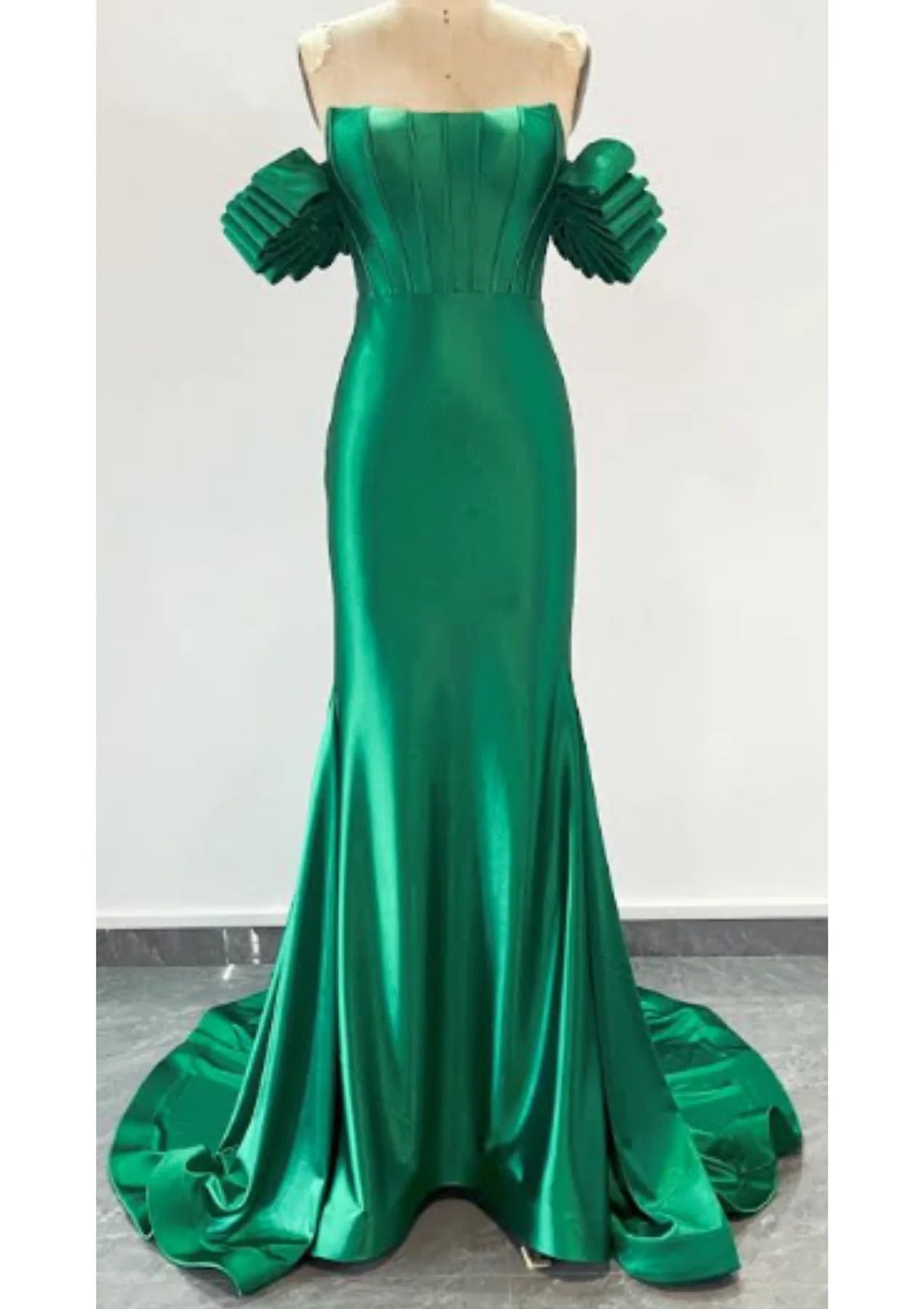 Clarisse 811160 - Wide Scoop Trumpet Prom Dress