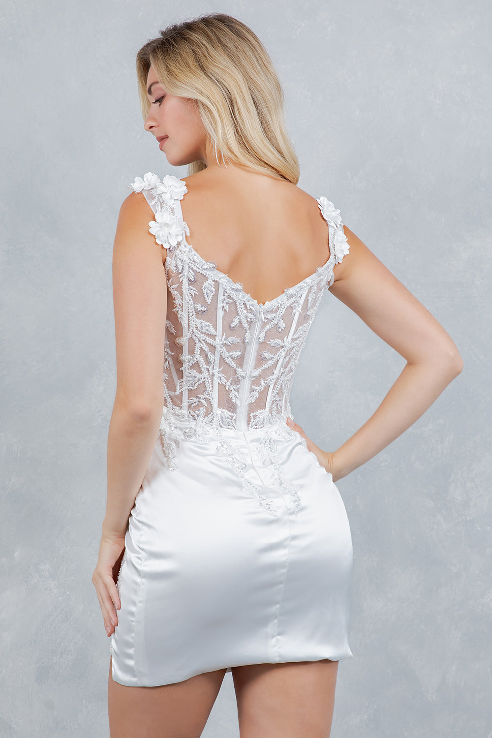Short Off Shoulder Dress by Cinderella Couture 8181JS - product image 12