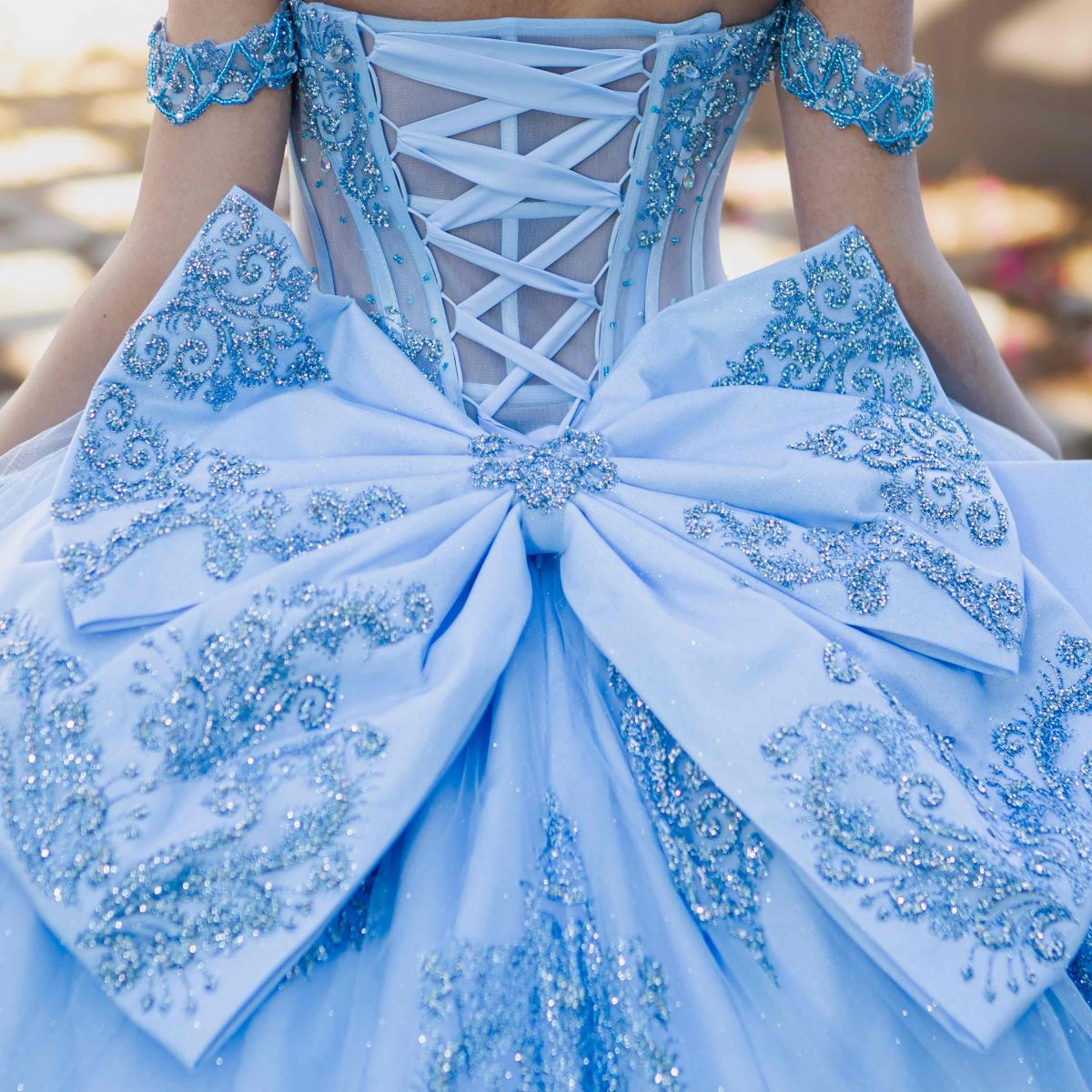 Off Shoulder Ball Gown by Cinderella Couture 8190J - product image 9