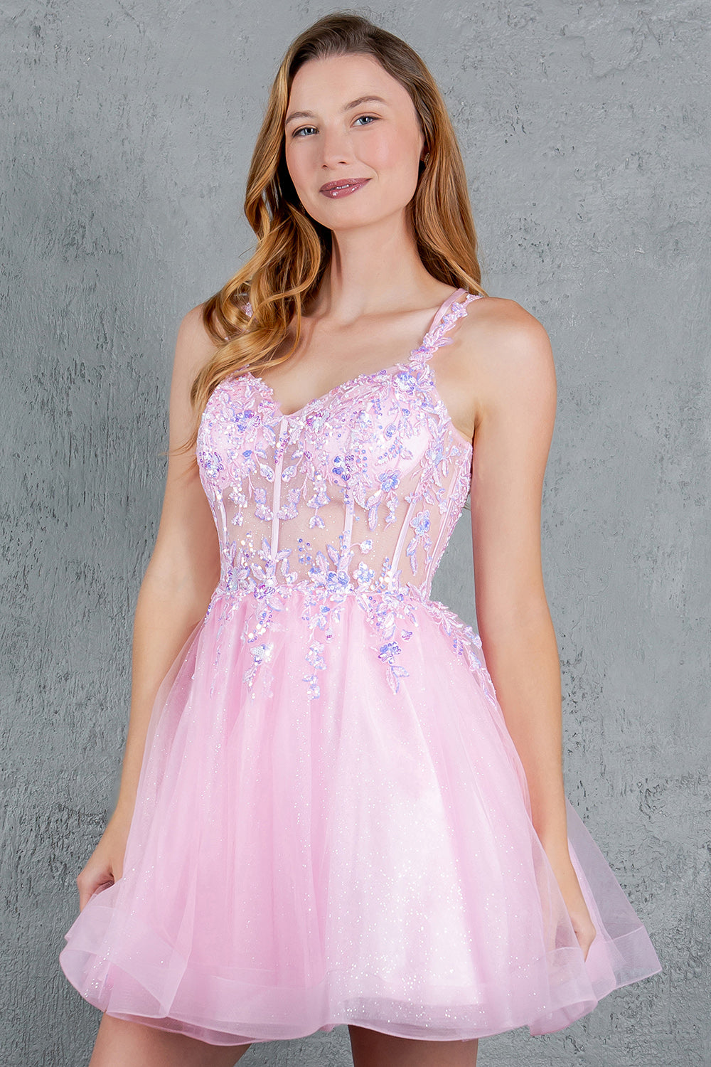 Short Sleeveless Dress by Cinderella Couture 8305J - product image 10