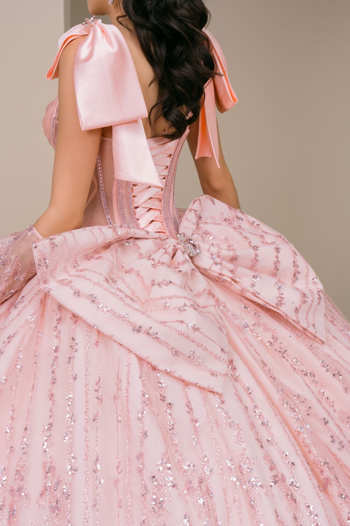 Sleeveless Bow Ball Gown by Cinderella Couture 8530JQ - product image 4
