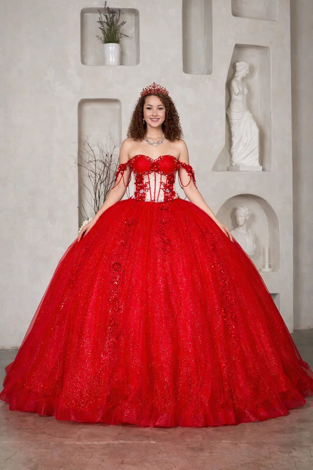 Corset Sweetheart Ball Gown by Calla SCL-30028 - product image 9