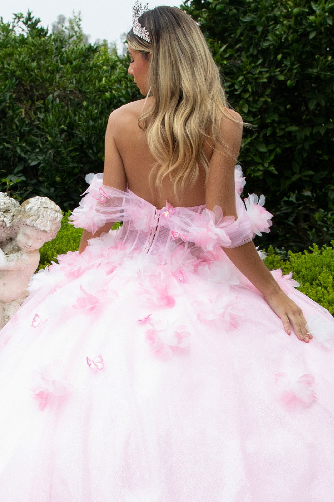 Off Shoulder Corset Ball Gown by GLS Gloria GL3608 - product image 4