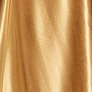 Melisa Applique Satin Strapless Slit Gown