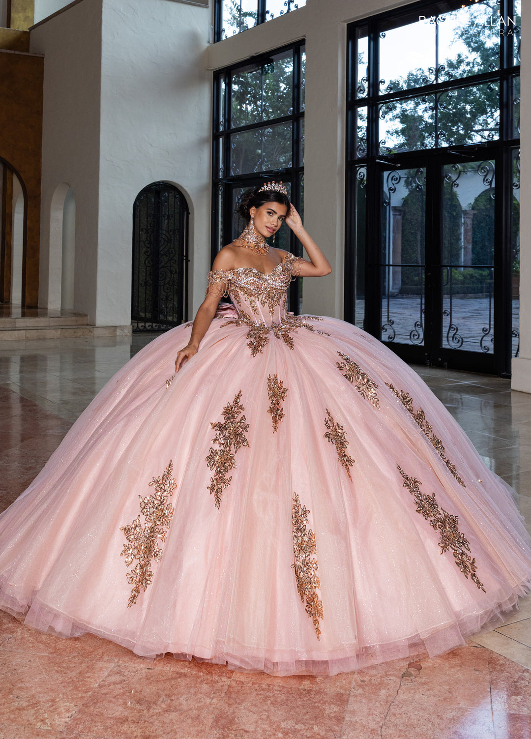 Off Shoulder Quinceanera Dress by Rachel Allan RQ1183 - product image 1