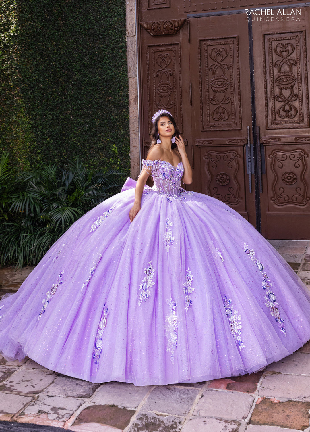 Off Shoulder Quinceanera Dress by Rachel Allan RQ1184 - product image 1