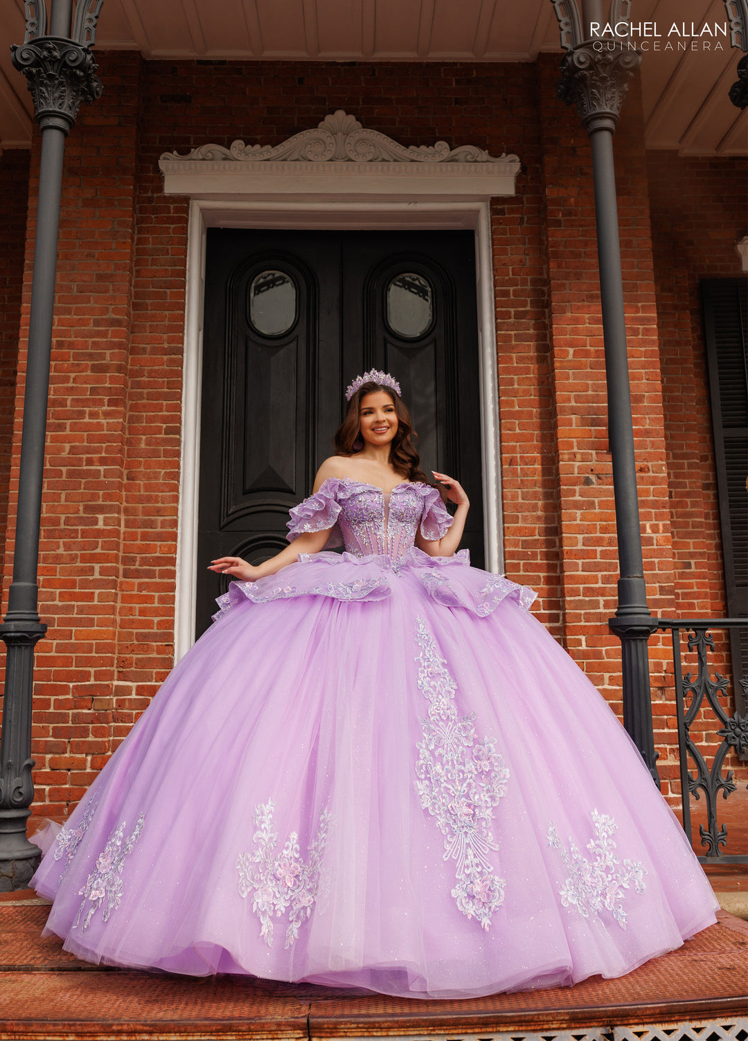 Off Shoulder Quinceanera Dress by Rachel Allan RQ1198 - product image 1