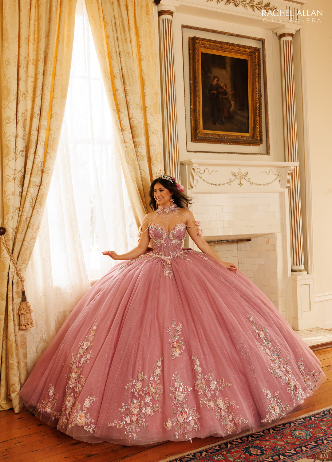 Choker Quinceanera Dress by Rachel Allan RQ3184