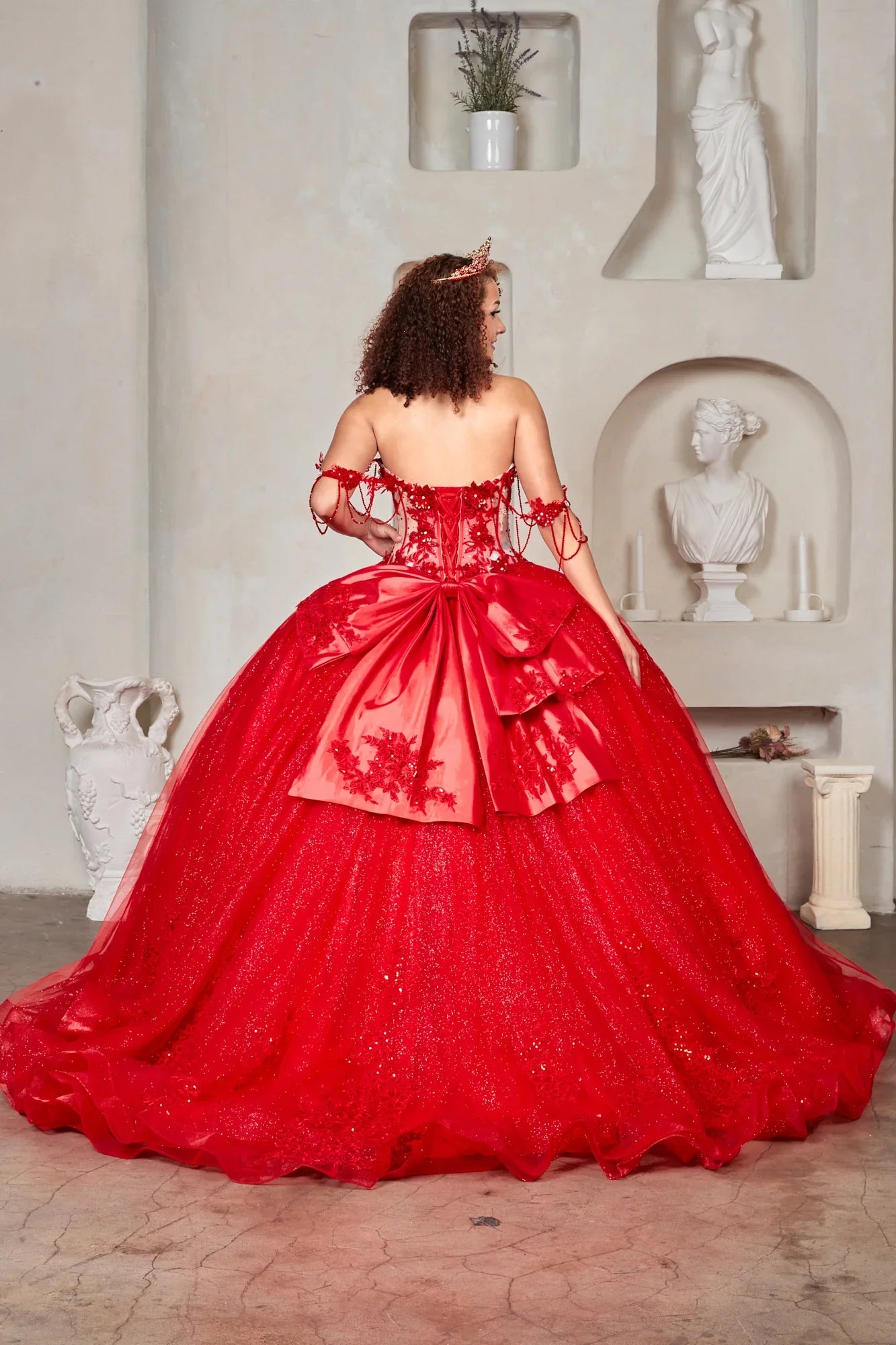 Corset Sweetheart Ball Gown by Calla SCL-30028 - product image 10