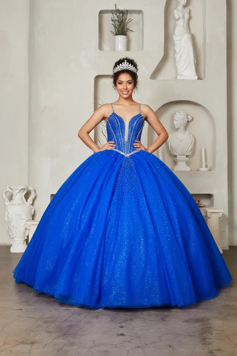 Beaded Sleeveless Ball Gown by Calla SCL-30017 - product image 1