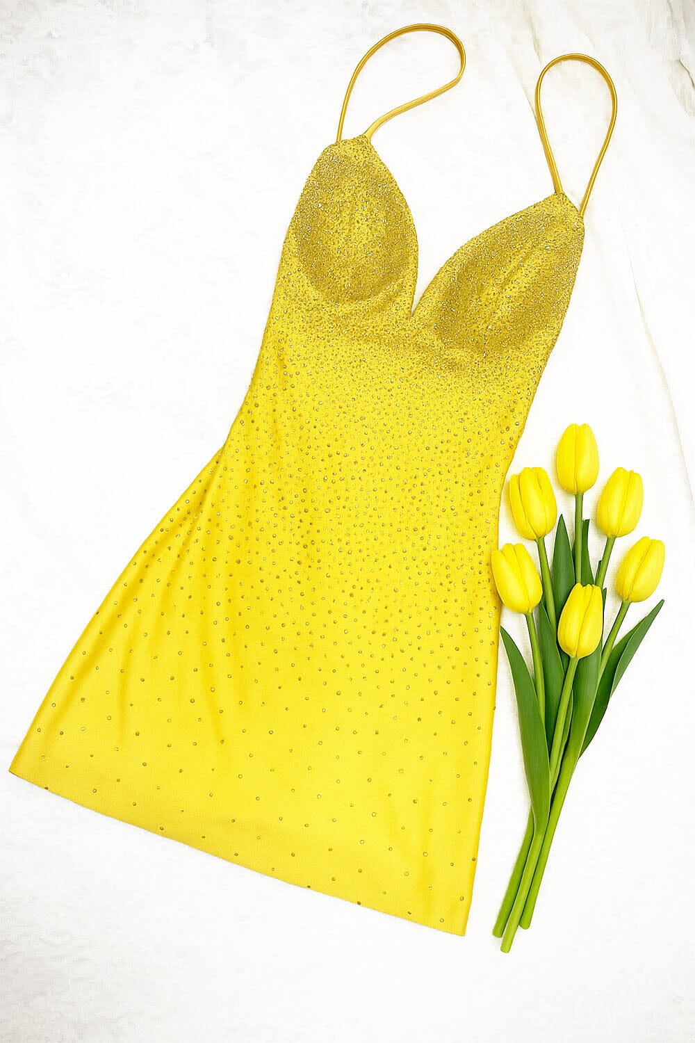 Beaded Short Sleeveless Dress by Amelia Couture 3100S - product image 15