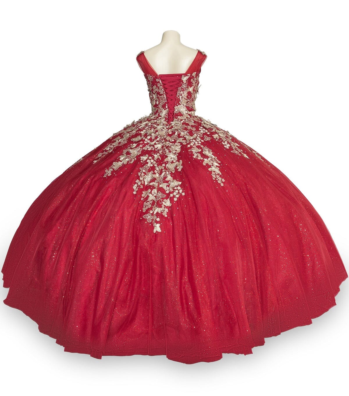 Butterfly Sweetheart Ball Gown by Cinderella Couture 8046J - product image 5