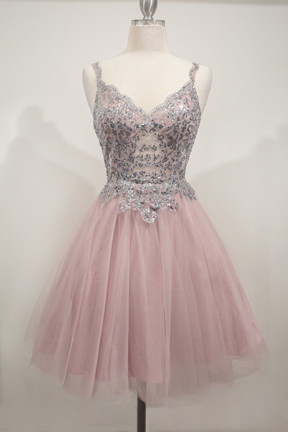 Embellished Short Tulle Dress by Cinderella Divine 9239 - product image 3