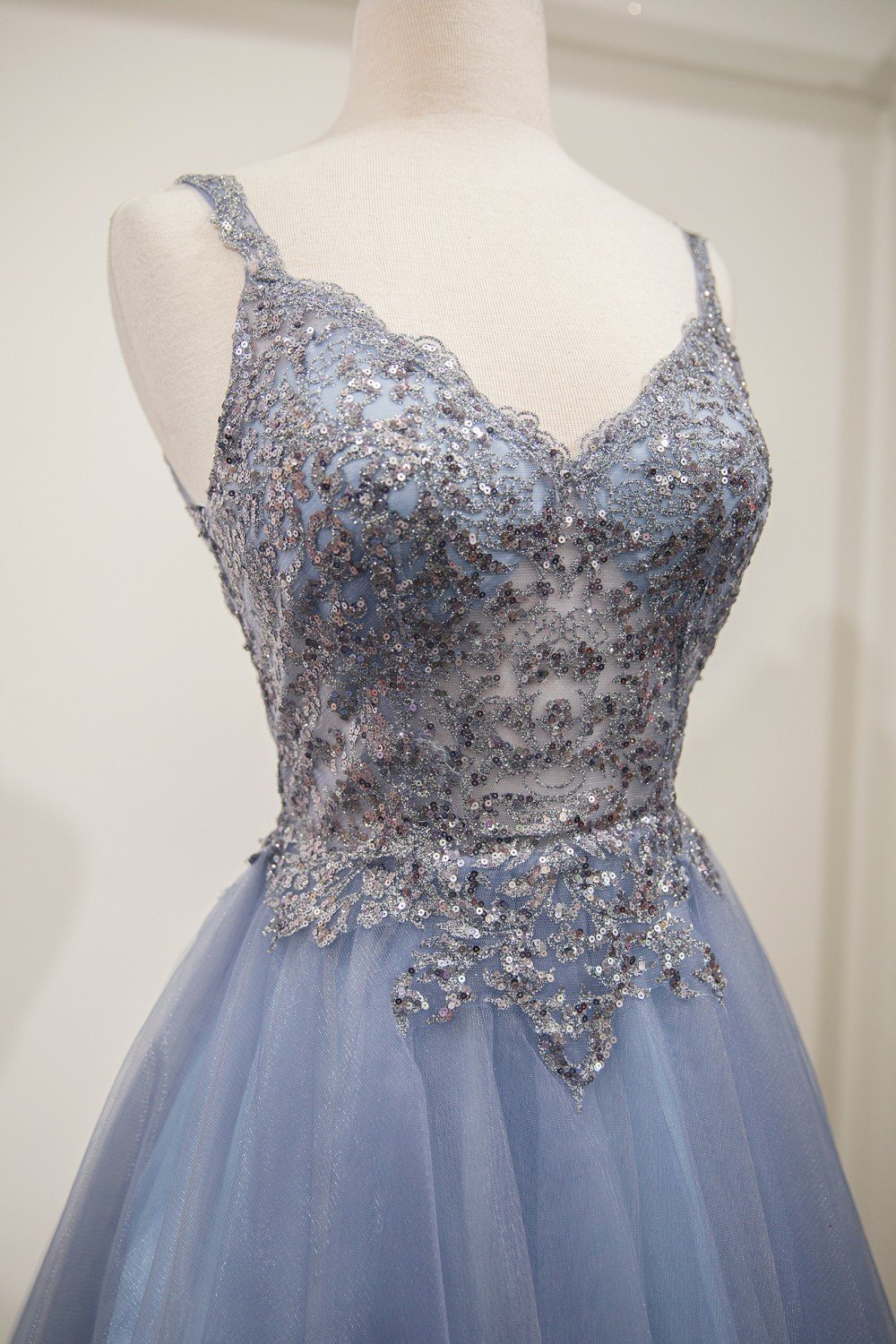 Embellished Short Tulle Dress by Cinderella Divine 9239 - product image 9