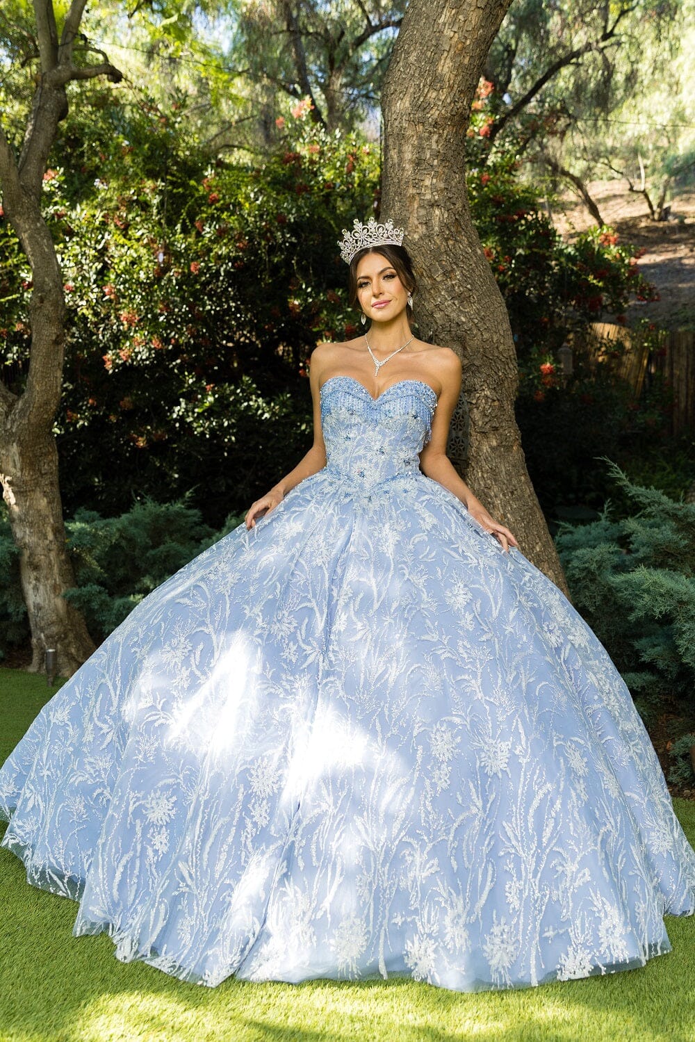 Embellished Strapless Ball Gown by Cinderella Couture 8071J - product image 8