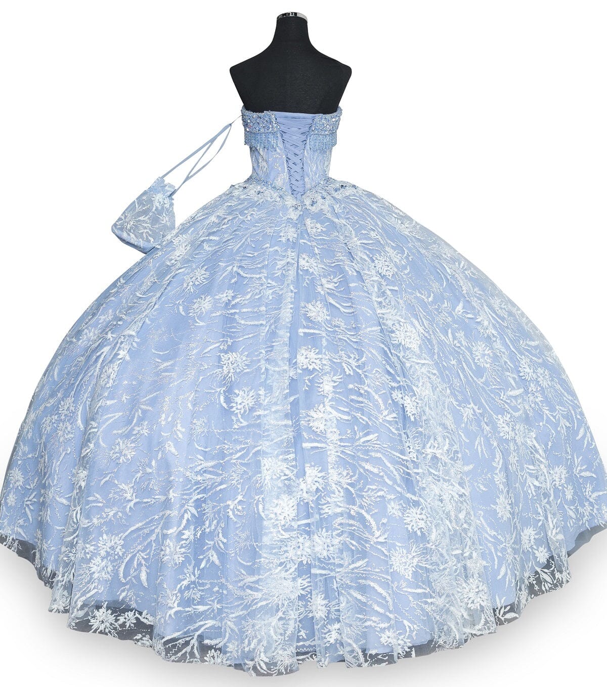 Embellished Strapless Ball Gown by Cinderella Couture 8071J - product image 6