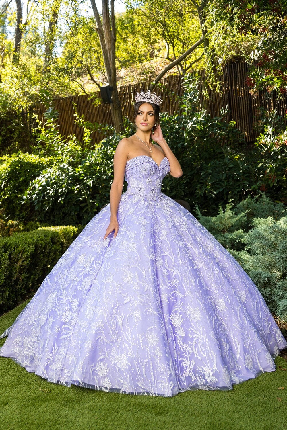 Embellished Strapless Ball Gown by Cinderella Couture 8071J - product image 1