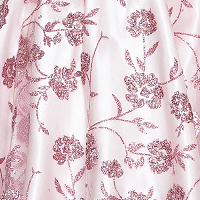 Floral Glitter Print Short A-line Dress by Poly USA 9190 - product image 9