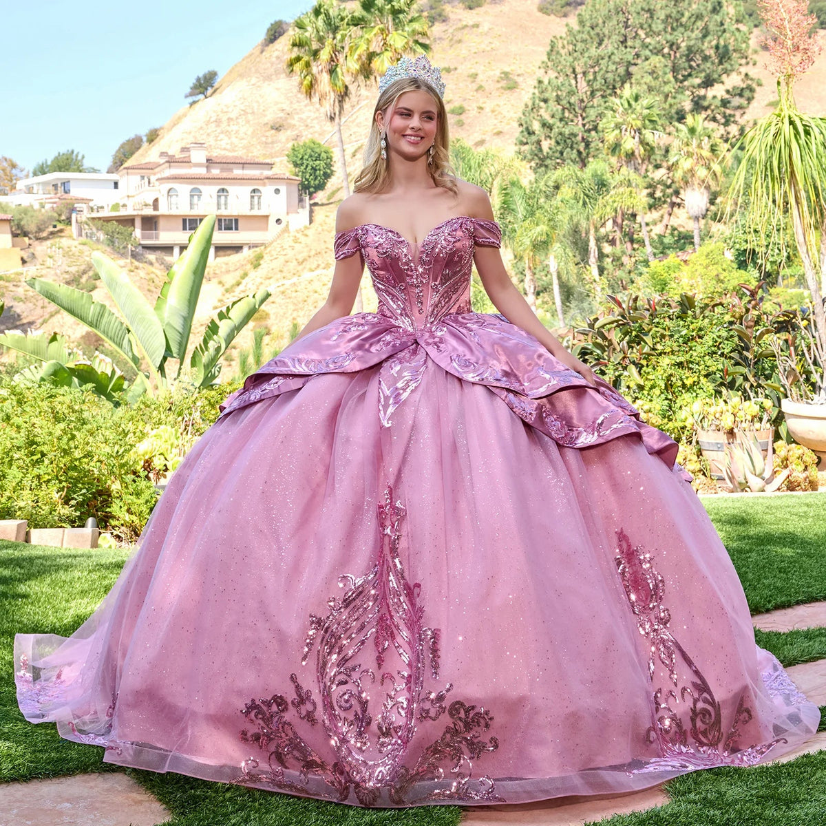 Off Shoulder Ball Gown by Elizabeth K GL3794 - product image 5