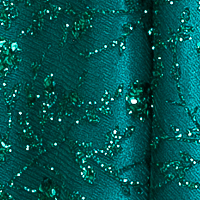 Glitter Print Short Off Shoulder Dress by Poly USA 9204 - product image 9