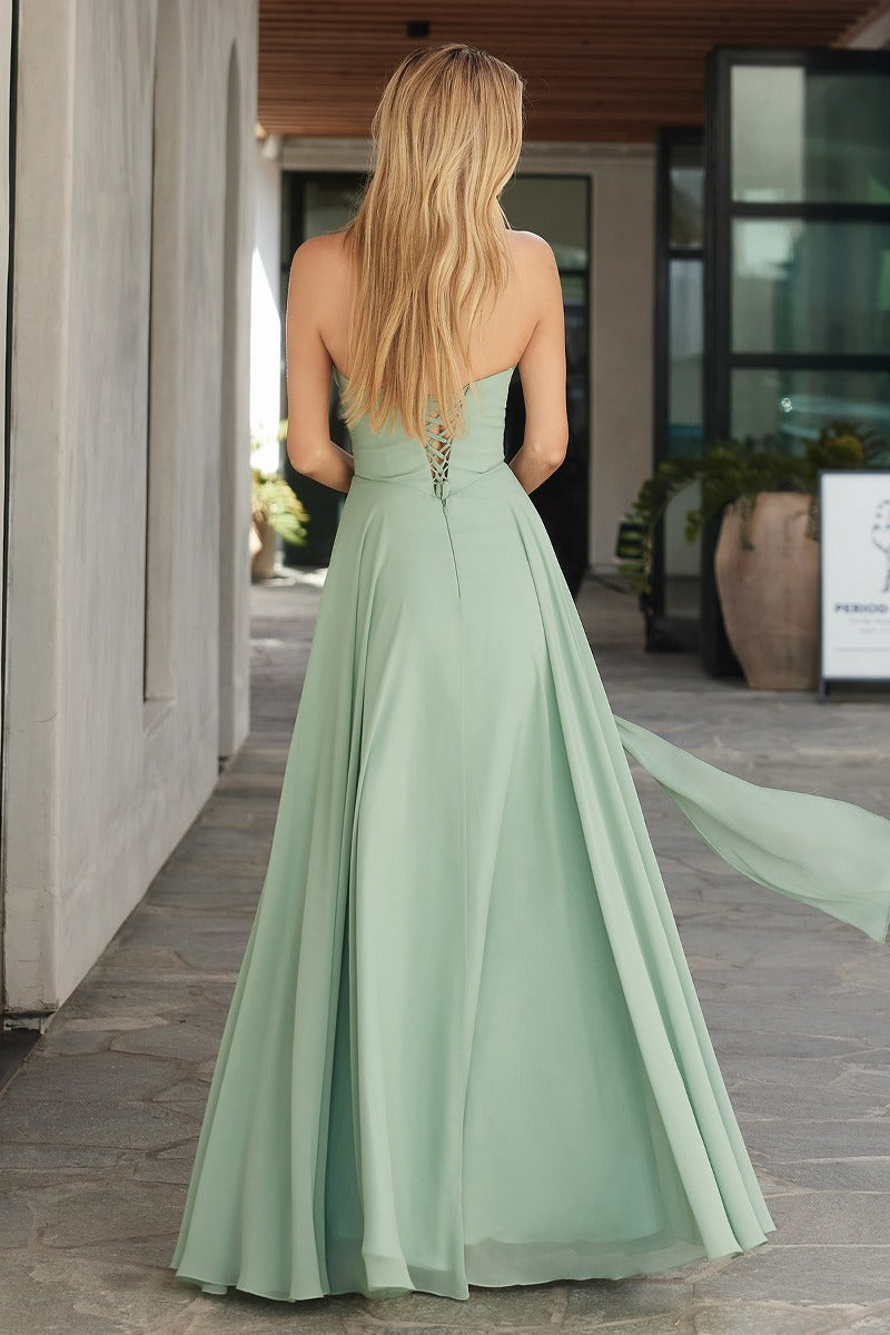 LaDivine T703 gown in SAGE