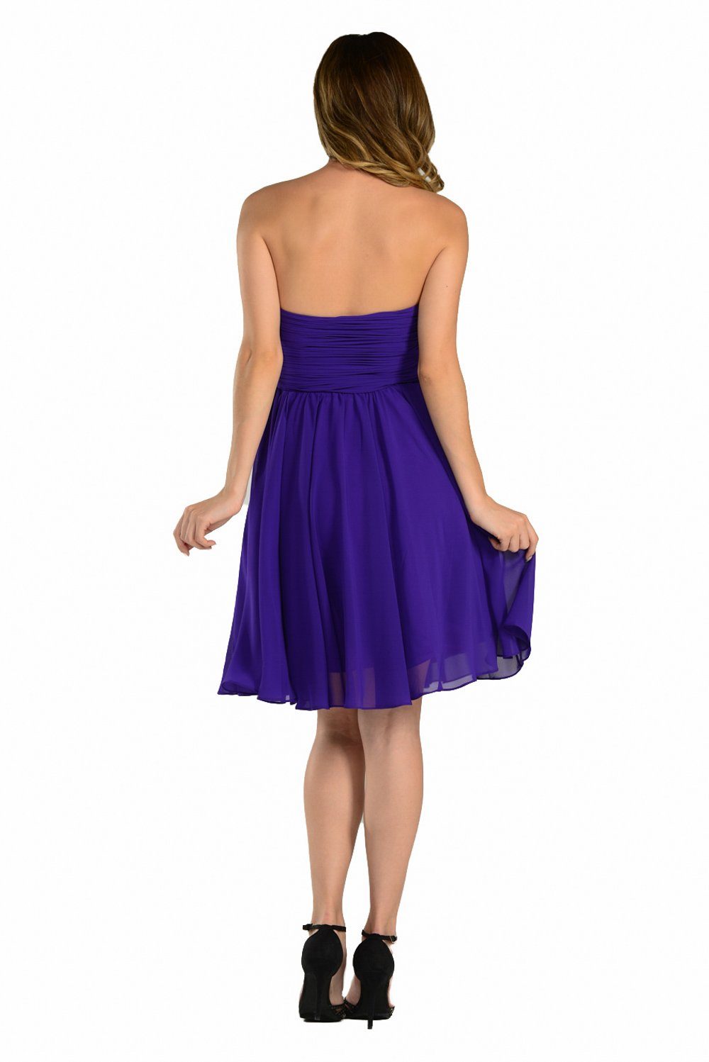 Mint Ruched Short Strapless Sweetheart Dress by Poly USA - product image 8