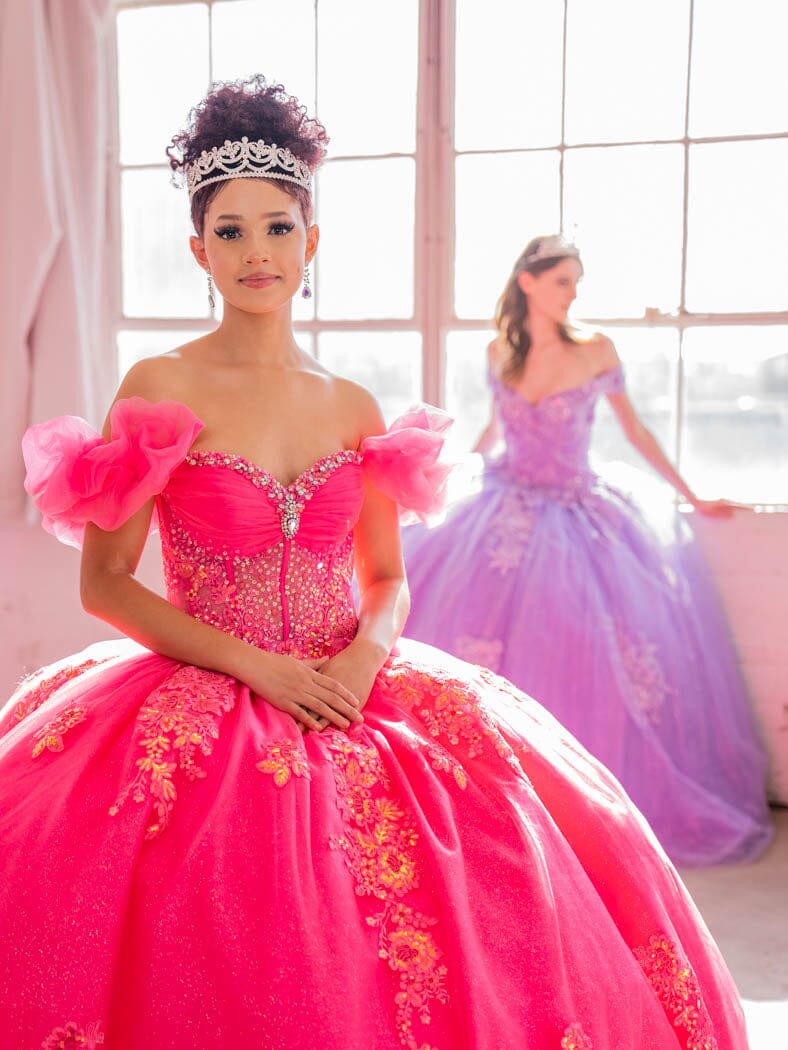Off Shoulder Corset Ball Gown by Calla SCL-30012 - product image 6