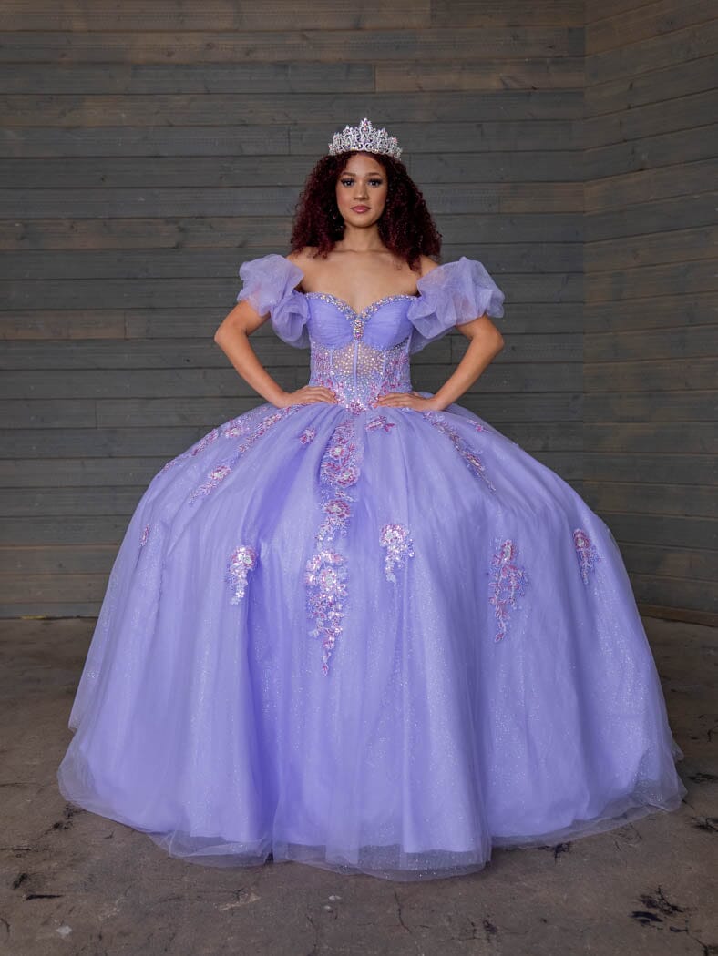 Off Shoulder Corset Ball Gown by Calla SCL-30012 - product image 10