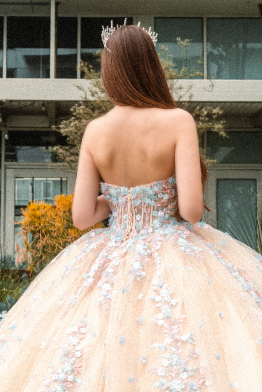 Off Shoulder Corset Ball Gown by GLS Gloria GL3504 - product image 5