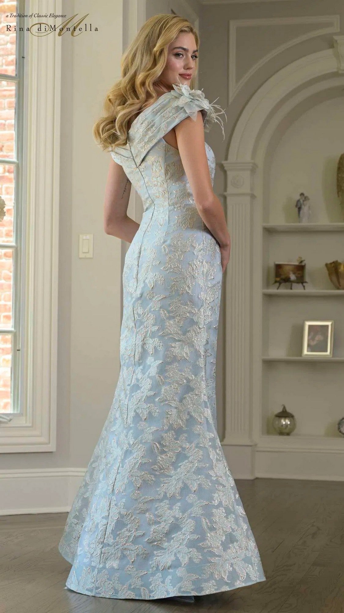 Rina di Montella RD3428 formal dress view 2
