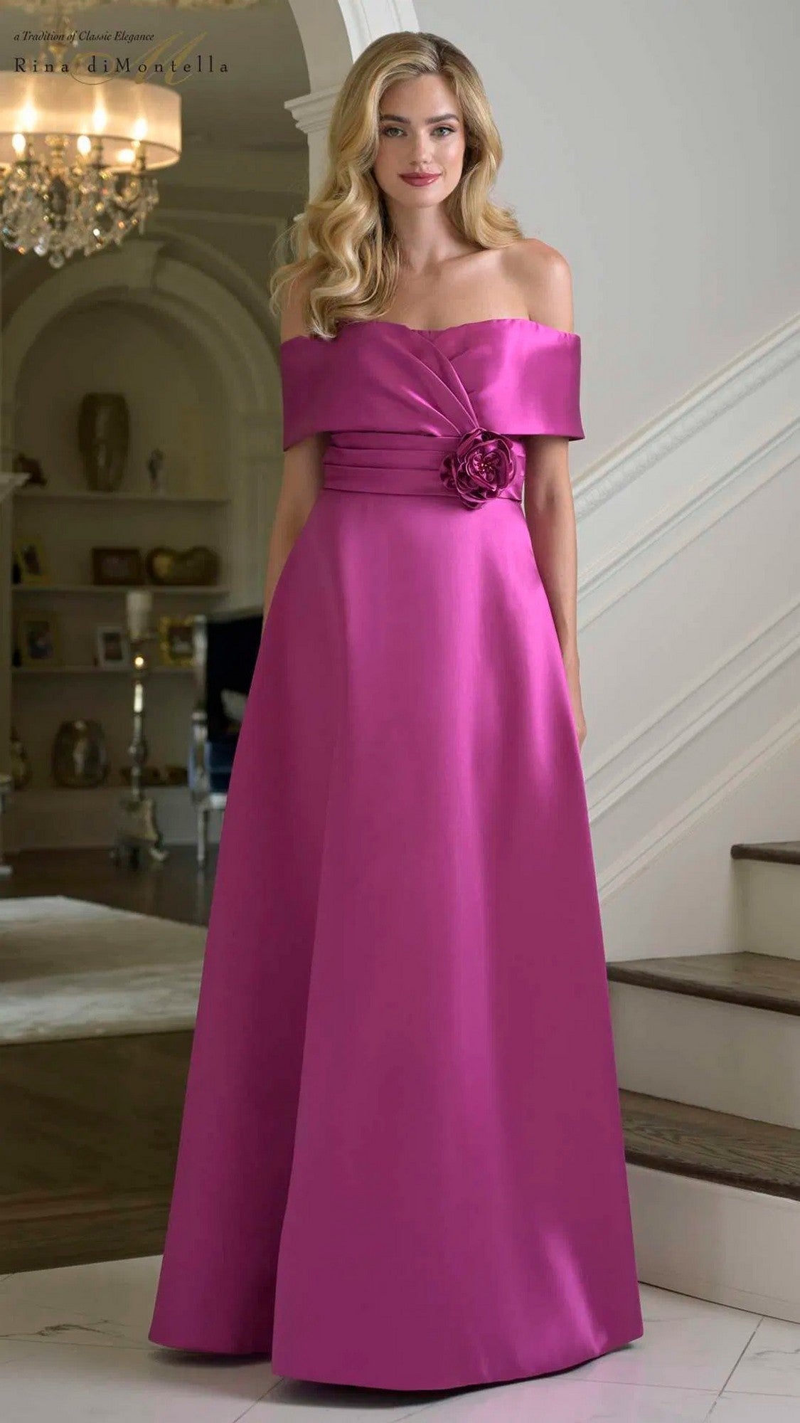 Rina di Montella RD3429 formal dress view 3